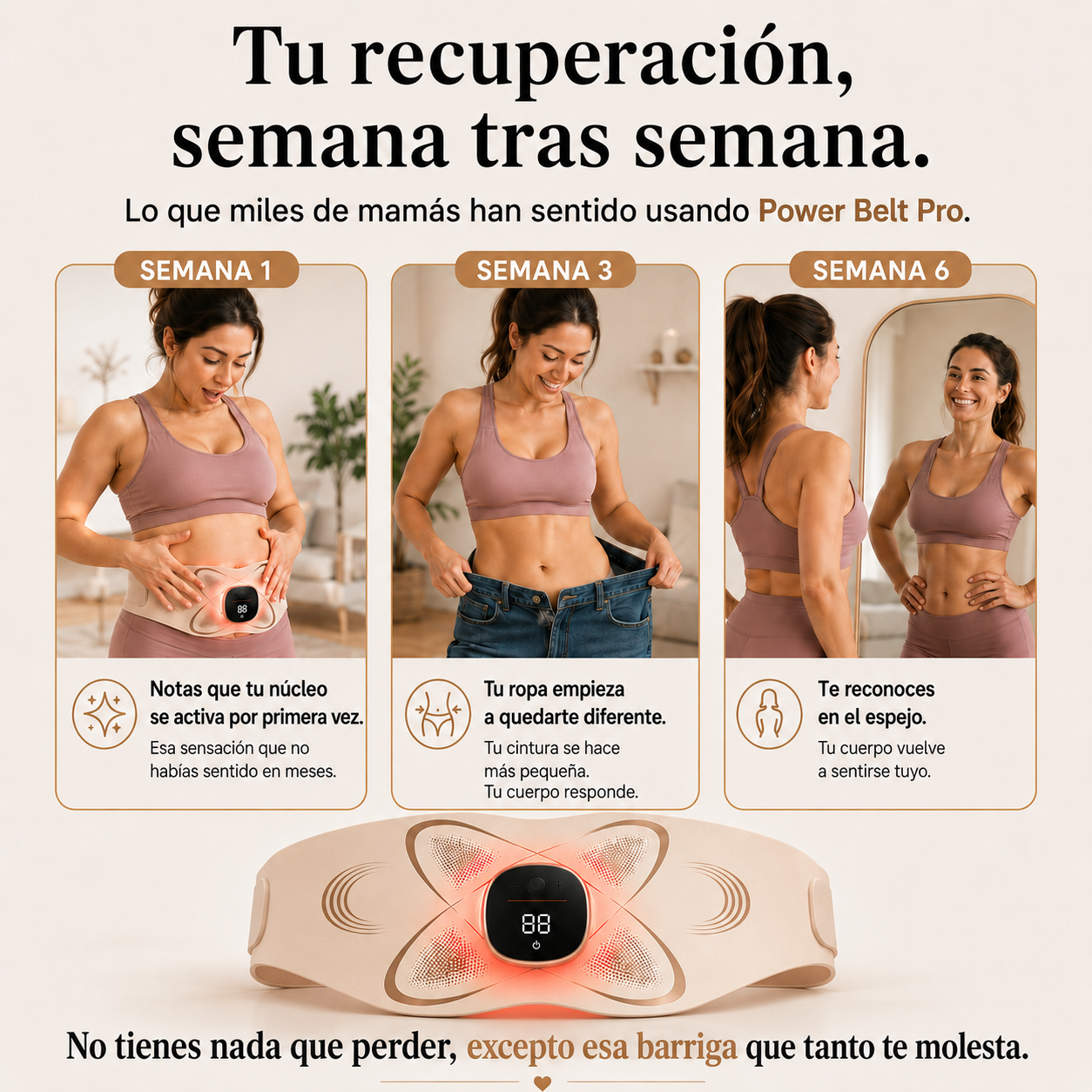 Power Belt Pro Femme
