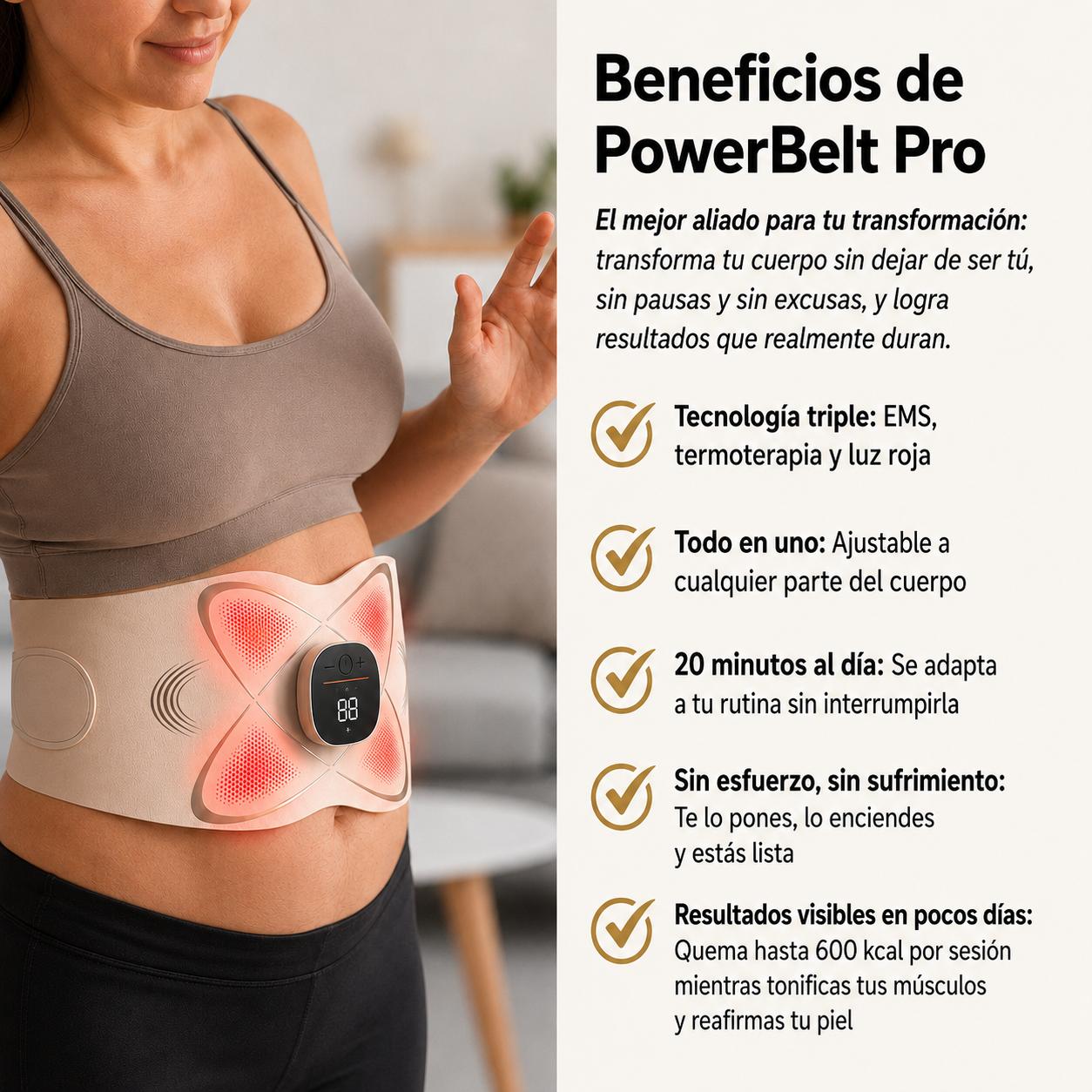 Power Belt Pro Femme