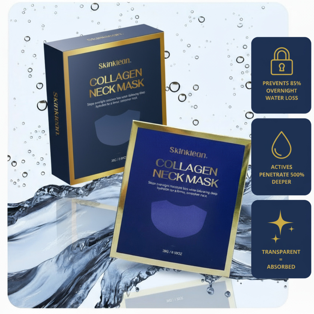 SkinKlean© Baby Collagen Neck Mask