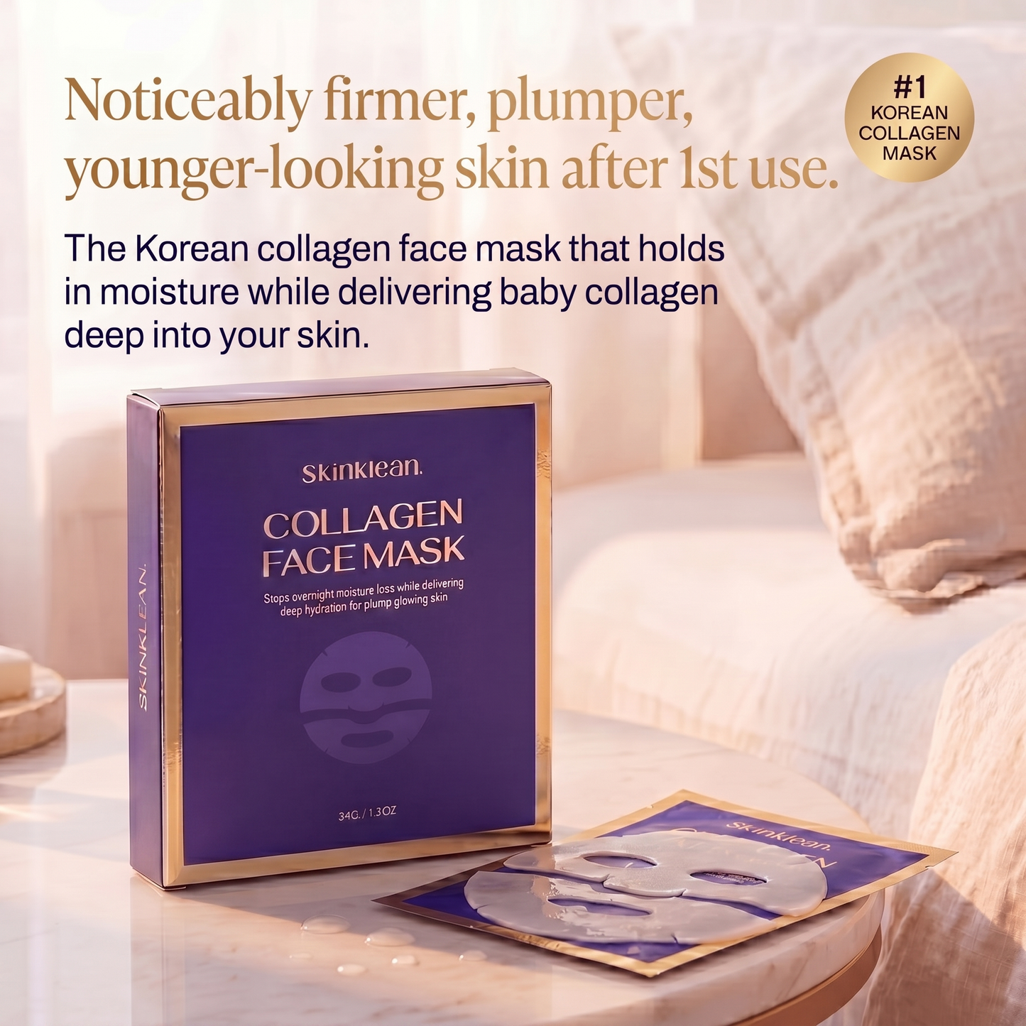 SkinKlean© Baby Collagen Face Mask